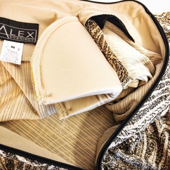 Vintage Sparkling Paisley Mandarin Jacket Sz M - Picture 13 of 14